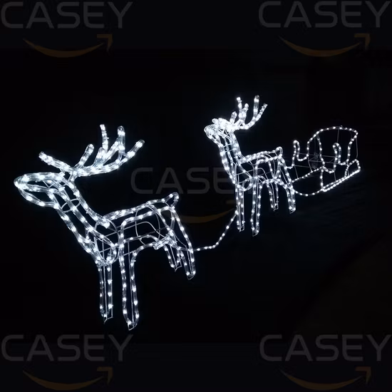 Outdoor Figurine Indoor Decorations Christmas Reindeer Figure
