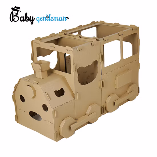 手作り飛行機モデル DIY 段ボールクラフトキット子供用塗装 Z03102A