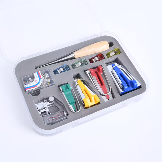 ホットセール 11 個セットバイアステープメーカーキットレザークラフト/DIY 工芸品