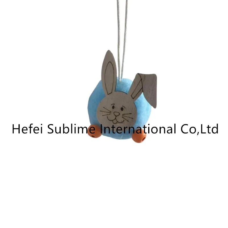 イースター木製ペンダント木製家の装飾と屋外の装飾