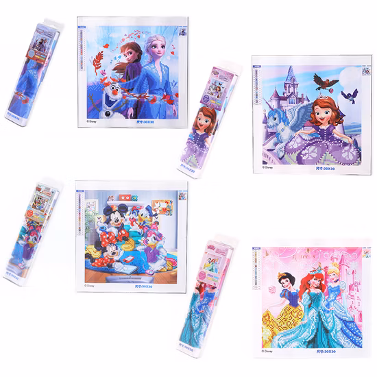 フレーム付きまたはフレームなしのダイヤモンド塗装キット